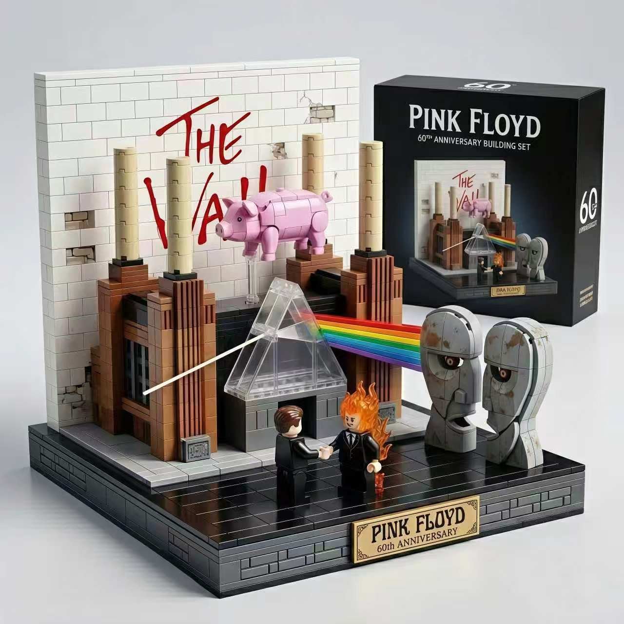 Creative DIY brick stage build