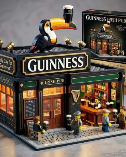 Guinness Irish Pub Building Block Set Collector's Edition